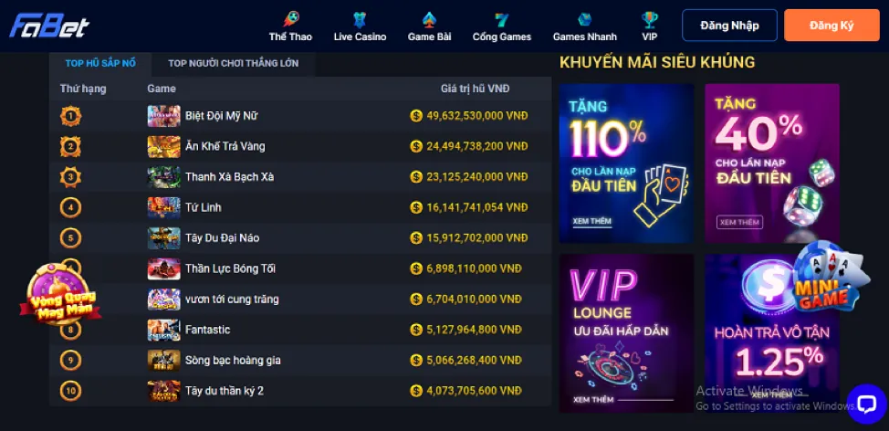 Chương trình VIP độc quyền Vz99 Link Vào